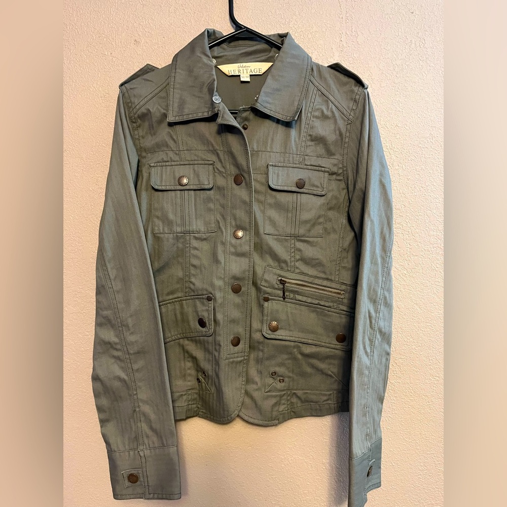 Urban Heritage Army Green Jacket - Medium